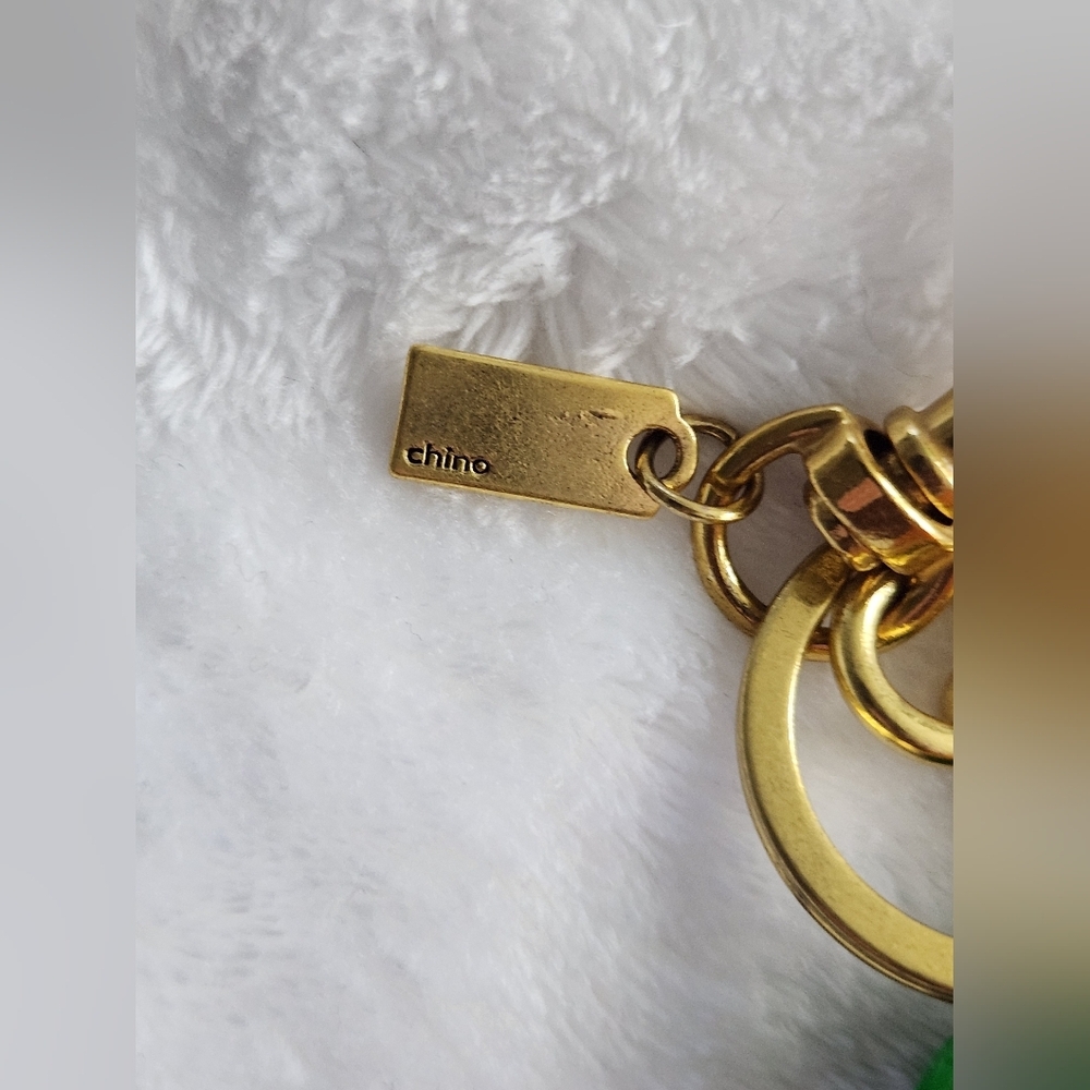 Luxury Orange Fruit Keychain Accessory Designer Inspired Bag Charm - Picture 10 of 12